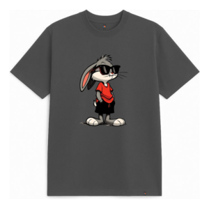 T-Shirt- Custom Design with Gray & Red