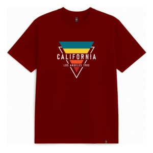 T-Shirt- Custom Design with Maroon & Navy Blue