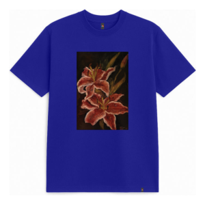 T-Shirt- Custom Design with Navy Blue & Maroon