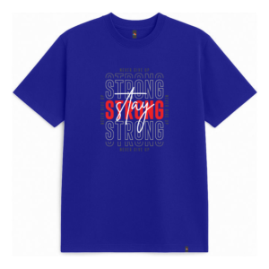 T-Shirt- Custom Design with Navy Blue & Maroon