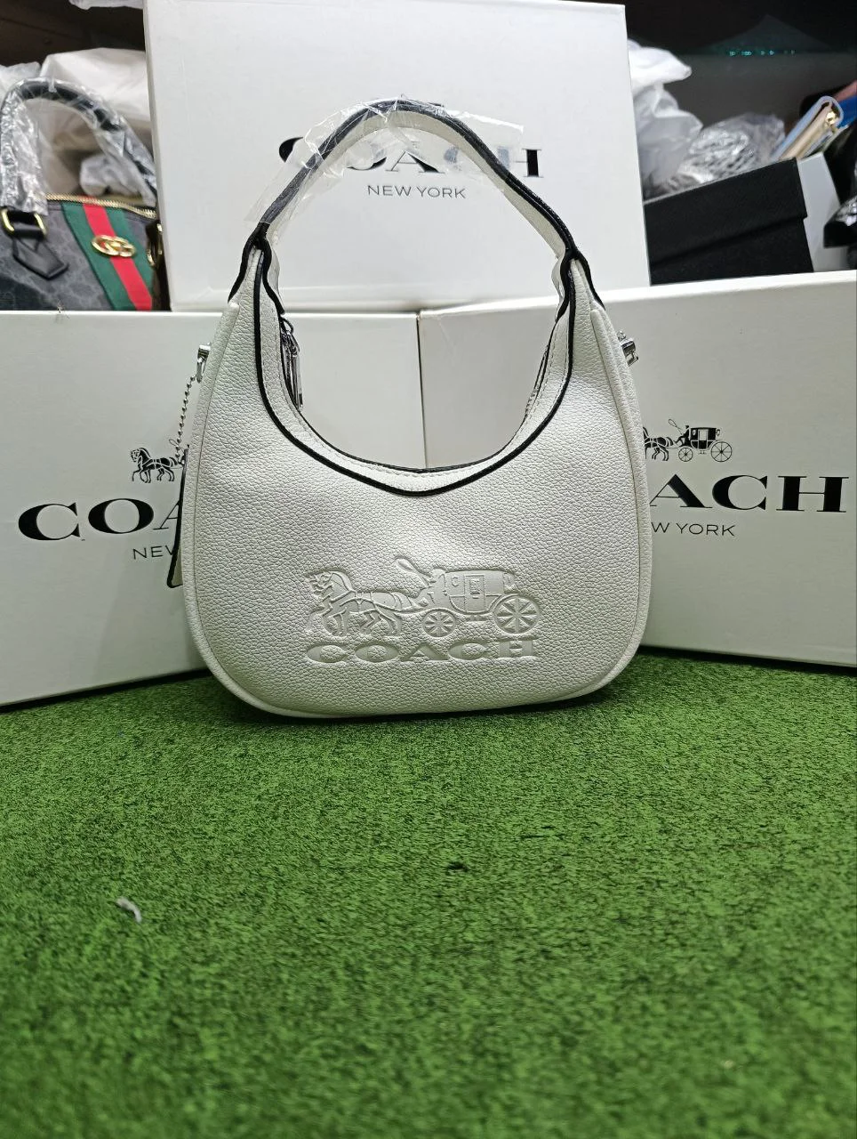 Premium Coach Shoulder Handbag