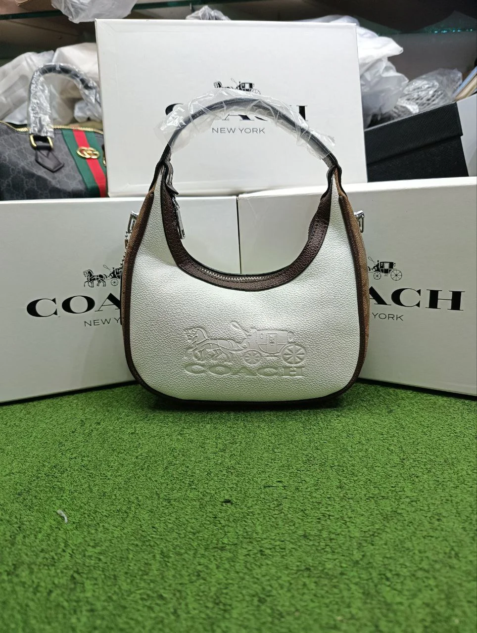 Premium Coach Shoulder Handbag
